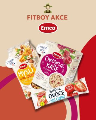 Zdravý start do dne s Emco! 💪🌾 Objevte naši Fitboy akci a vyberte si z oblíbených ovesných dobrot. Vaše tělo vám poděkuje!...